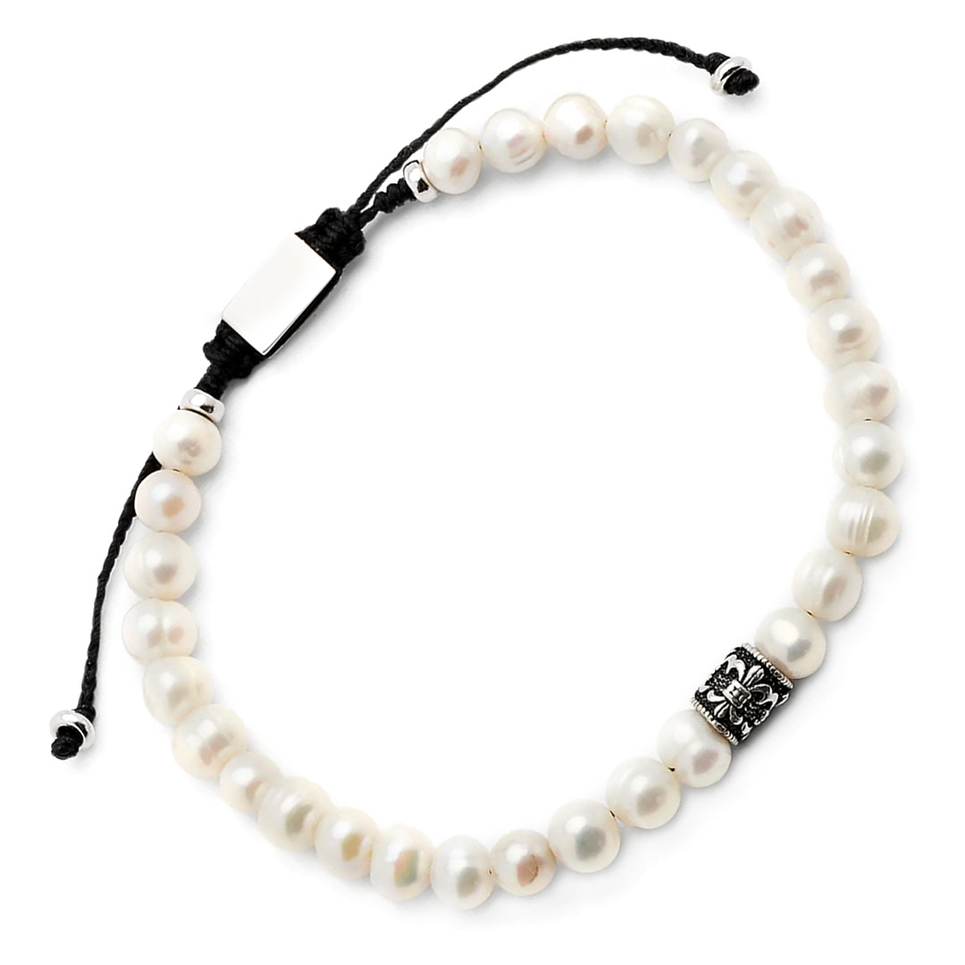 Single Freshwater Pearl Bracelet, Pearl Jewelry, String Pearl Bracelet, Cotton Pearl Bracelet, Matching Bracelets