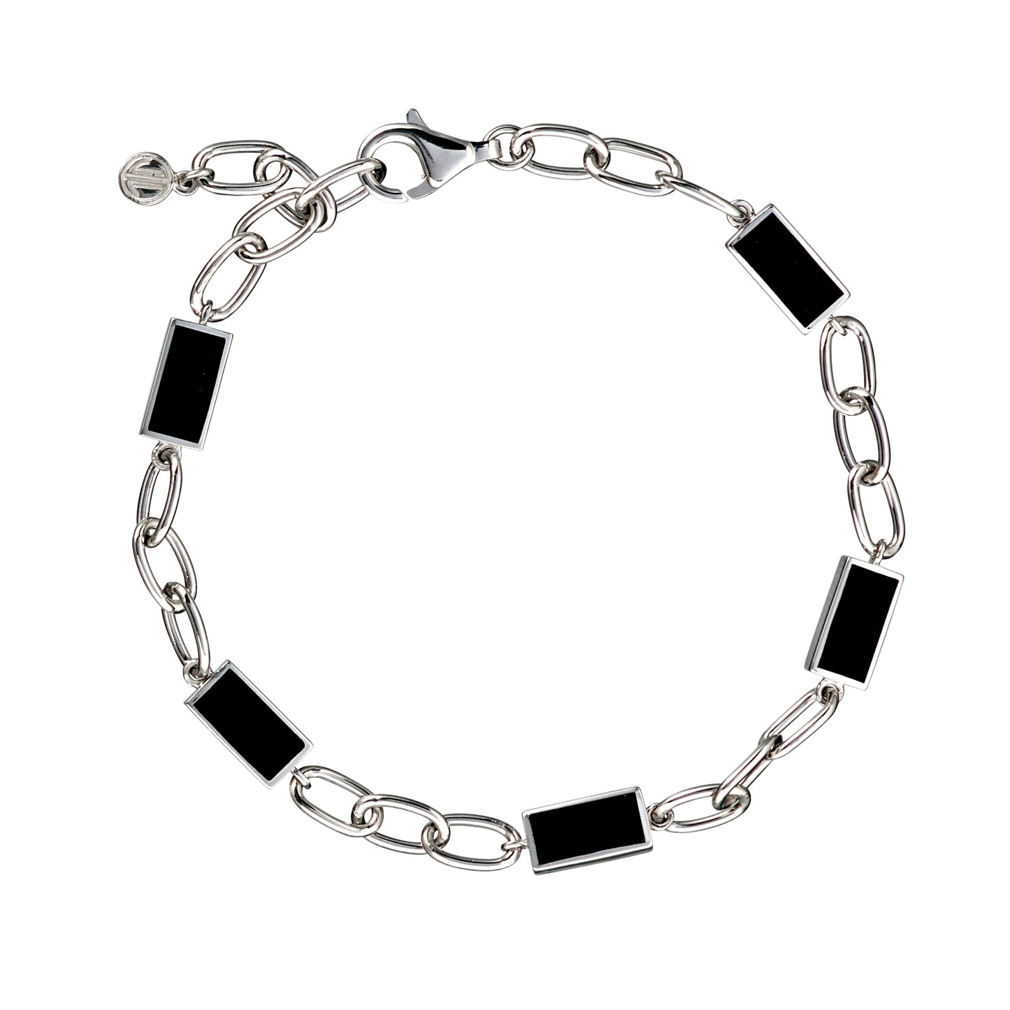 Dash Collection Gemstone Bracelet Sterling Silver