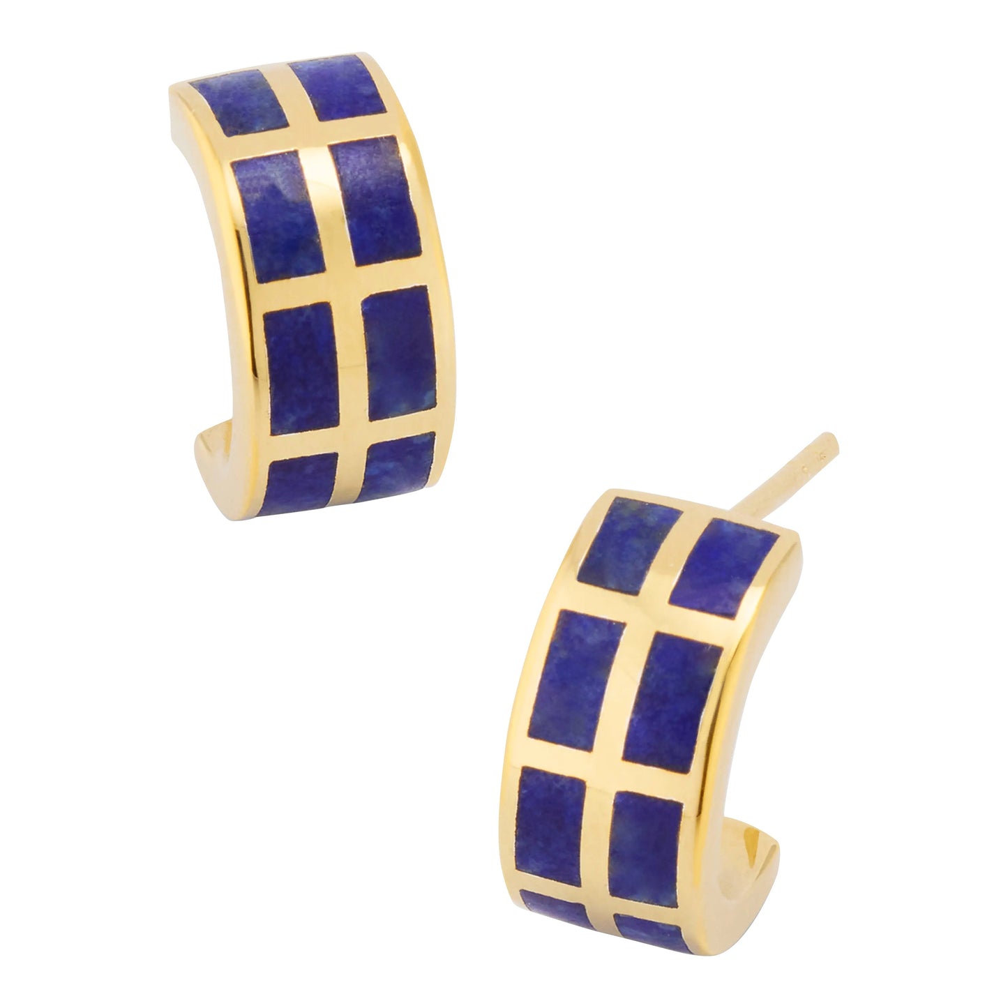 Dash Climber Gemstone 18K Gold Vermeil Sterling Silver Earrings