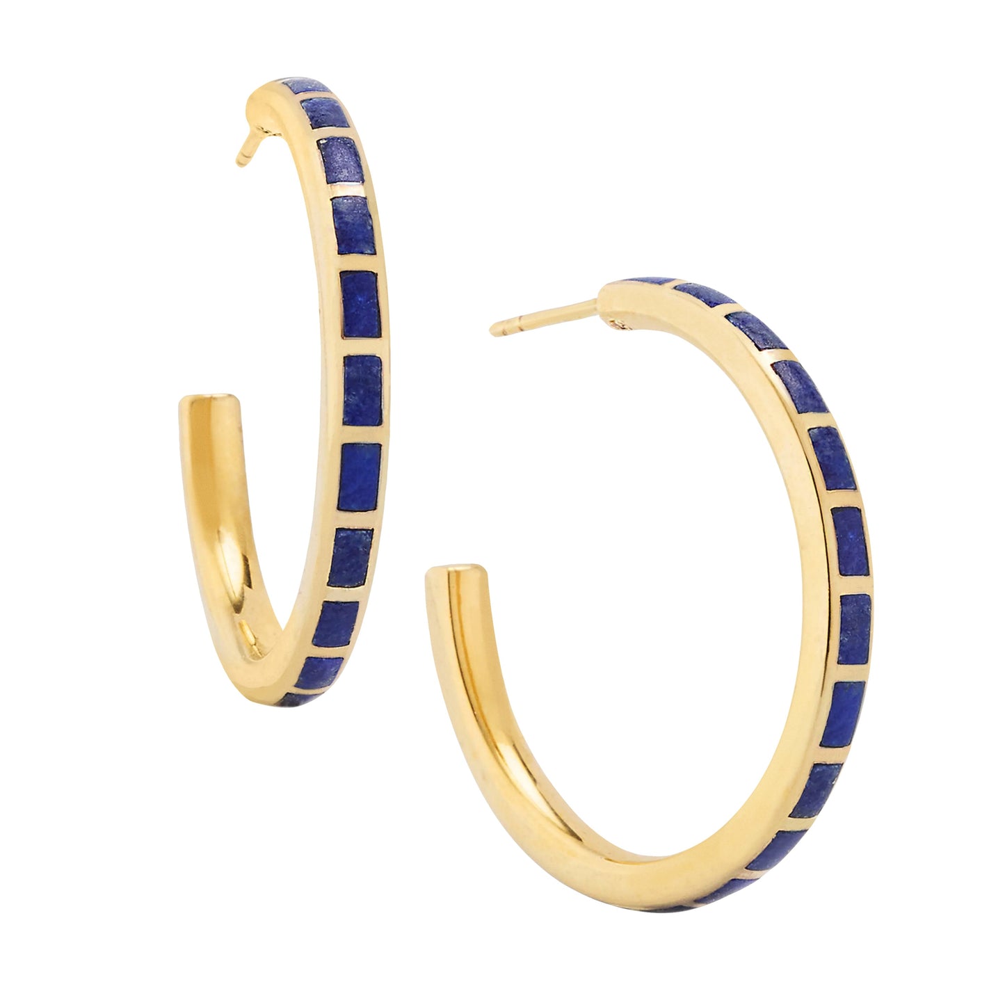 Dash Hoop 18K Gold Vermeil Sterling