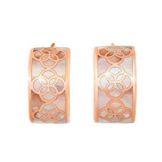 Petal Huggie Sterling Earrings