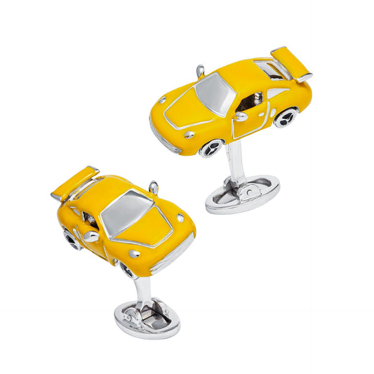 Car Sterling Sport Cufflinks