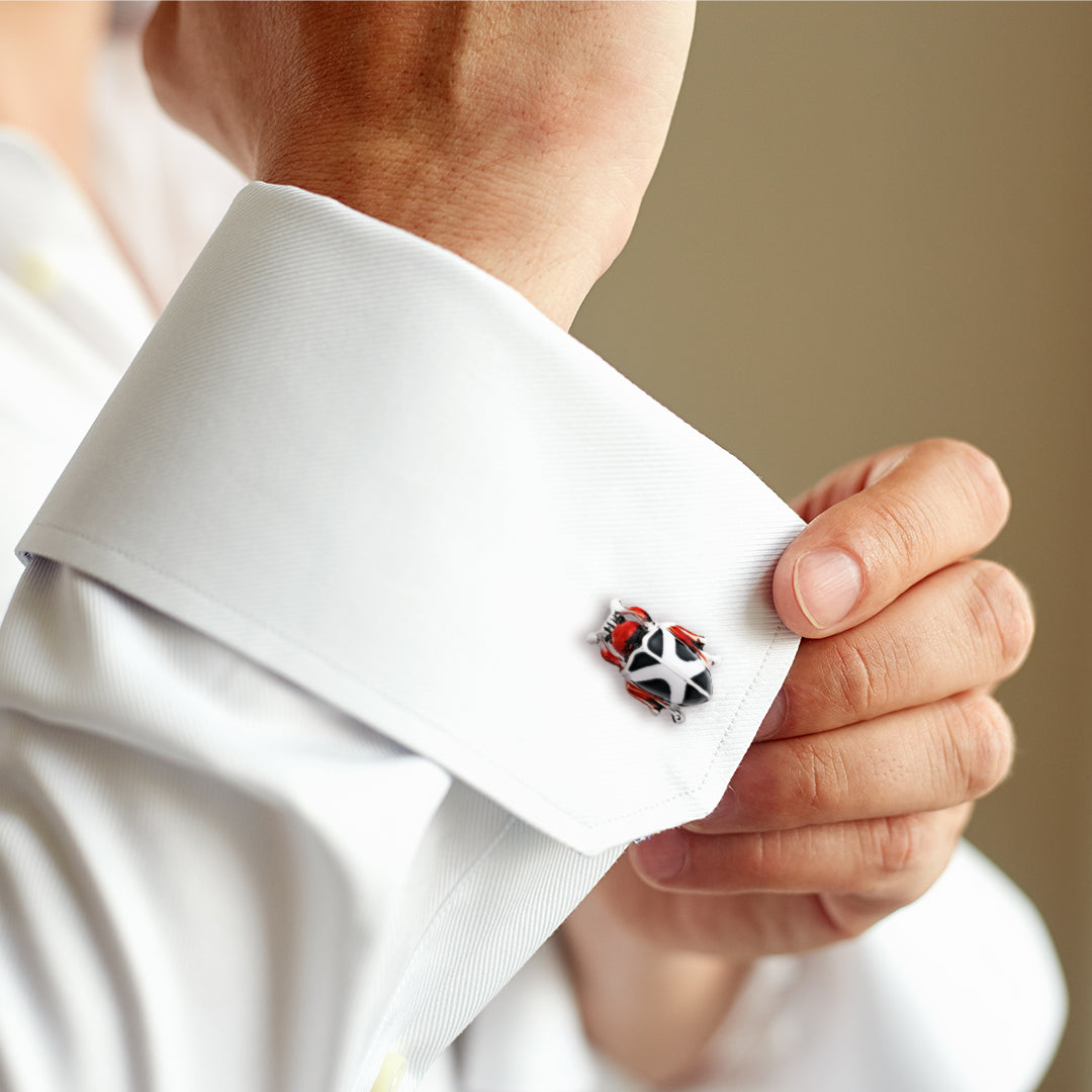 Beetle Sterling Cufflinks