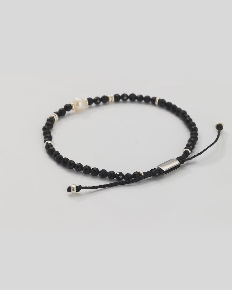 custom black onyx beaded bracelet – ash hoffman jewelry