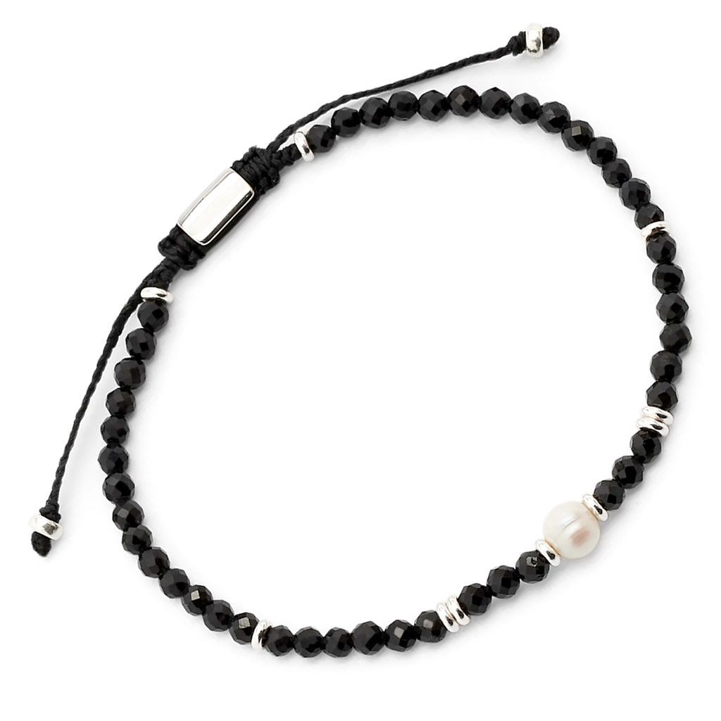 custom black onyx beaded bracelet – ash hoffman jewelry