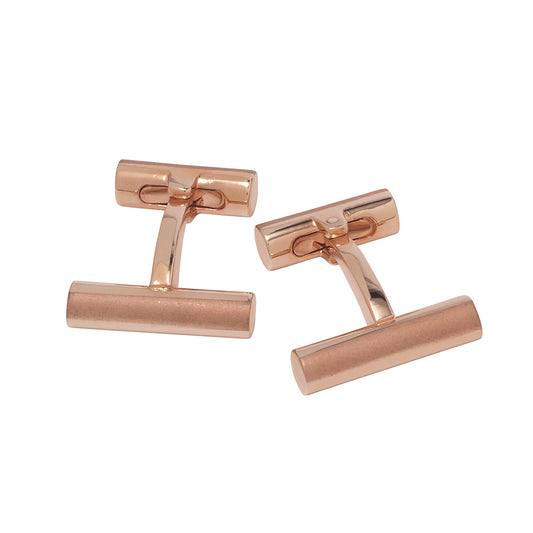 Satin Sterling Silver Cufflinks